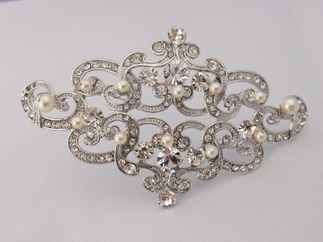 Wedding Brooch Pin Wedding Dress Belt Bridal Brooch Bouquet Bridal