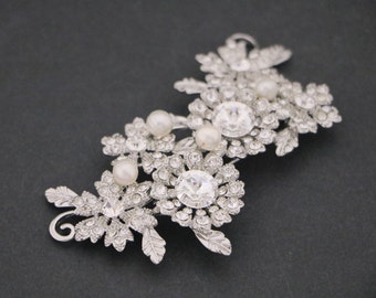 Wedding dress Brooch pin DIY Bridal Brooches,Crystal Broochs,Wedding Cake Brooches,Crystal Silver Brooch,Brdesmaid dress brooch pin Crystal