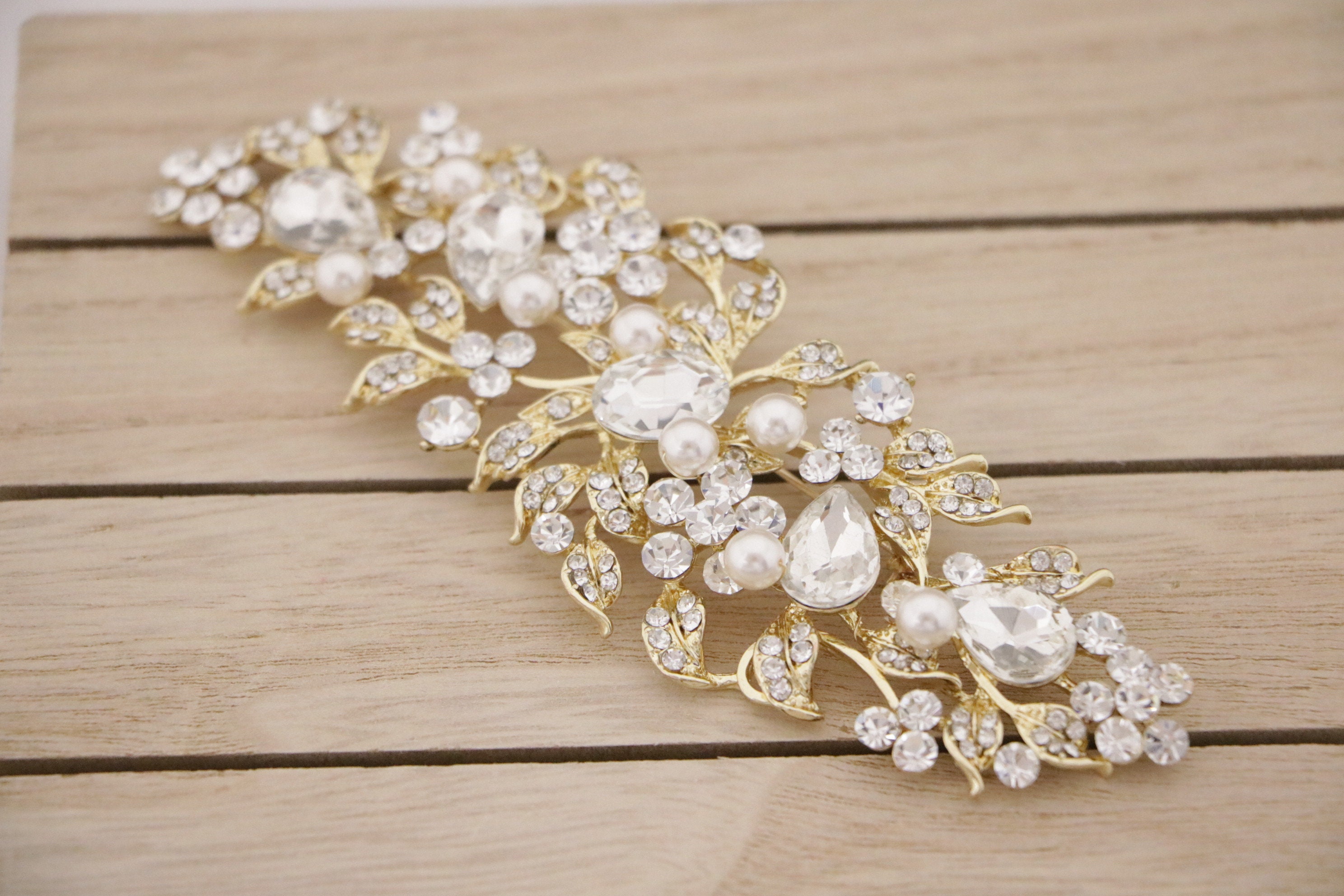 PandaHall 12 stuks heldere strass broches kit kristal bloem PandaHall 12 stuks heldere strass broches kit kristal bloem