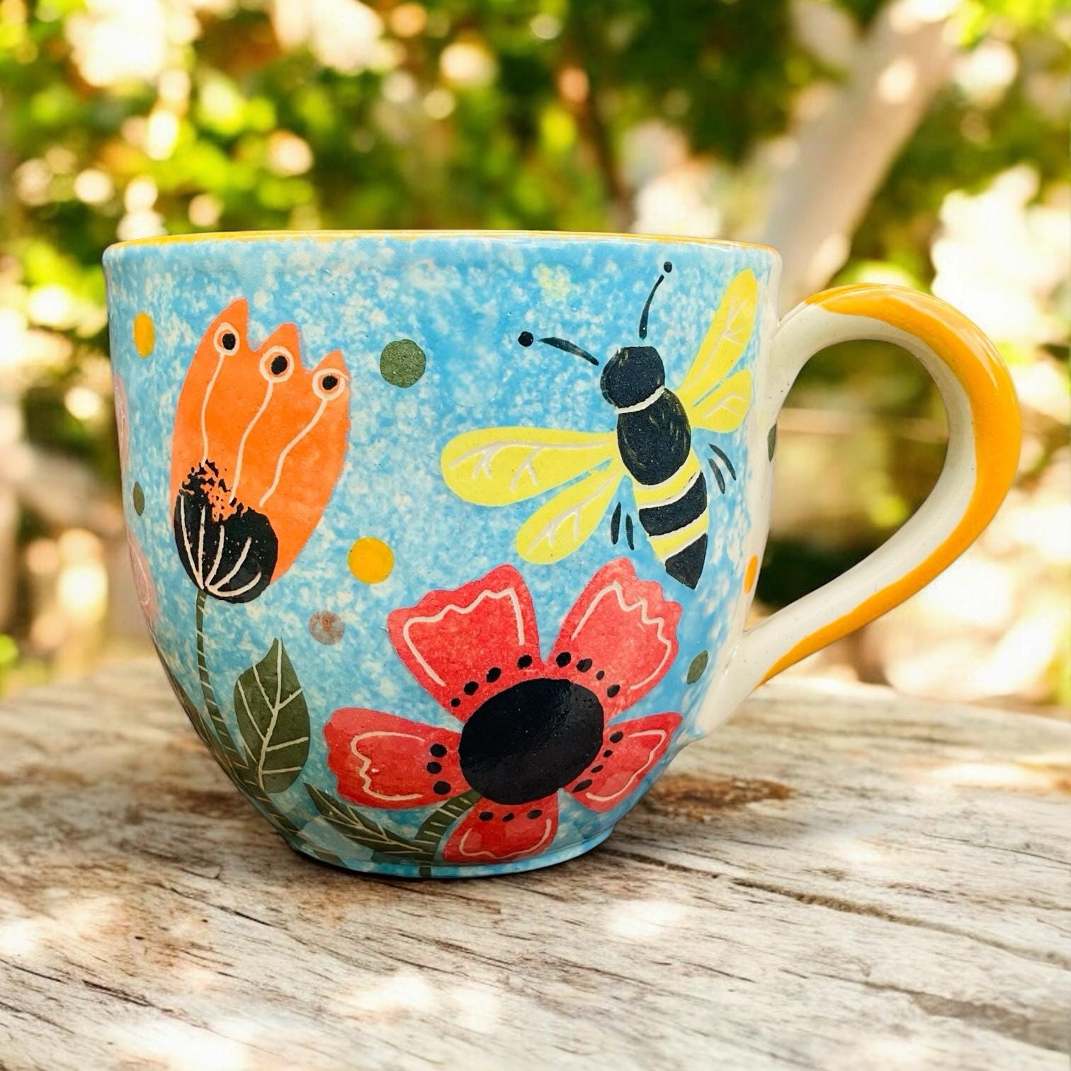 Hand painted mug - Etsy 日本