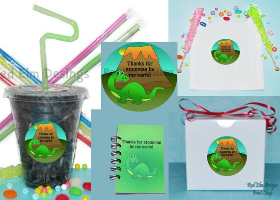 20 Dinosaur Party Favor Treat Boxes. 20 Zoo Animal Dinosaur Treat Boxes. Personalized Party Boxes. Favor Gift Bag Boxes Il_570xn