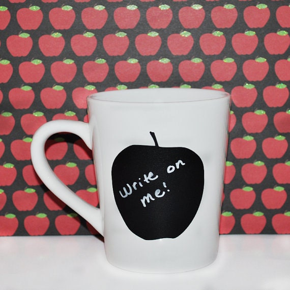 chalkboard mug personalized coffee