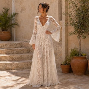 etsy white maxi dress White Maxi Dress