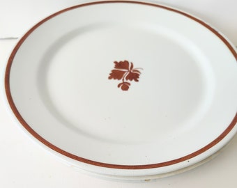 Tea Leaf Ironstone Plates Farmhouse Primitives