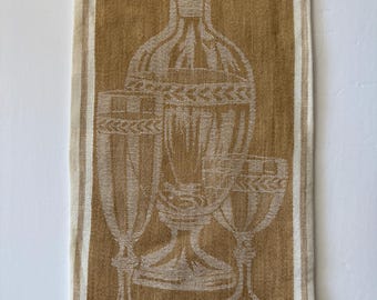 Vintage French Towel Linen Towel French Decor
