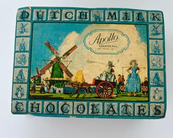 Antique Candy Box Apollo Chocolates Box