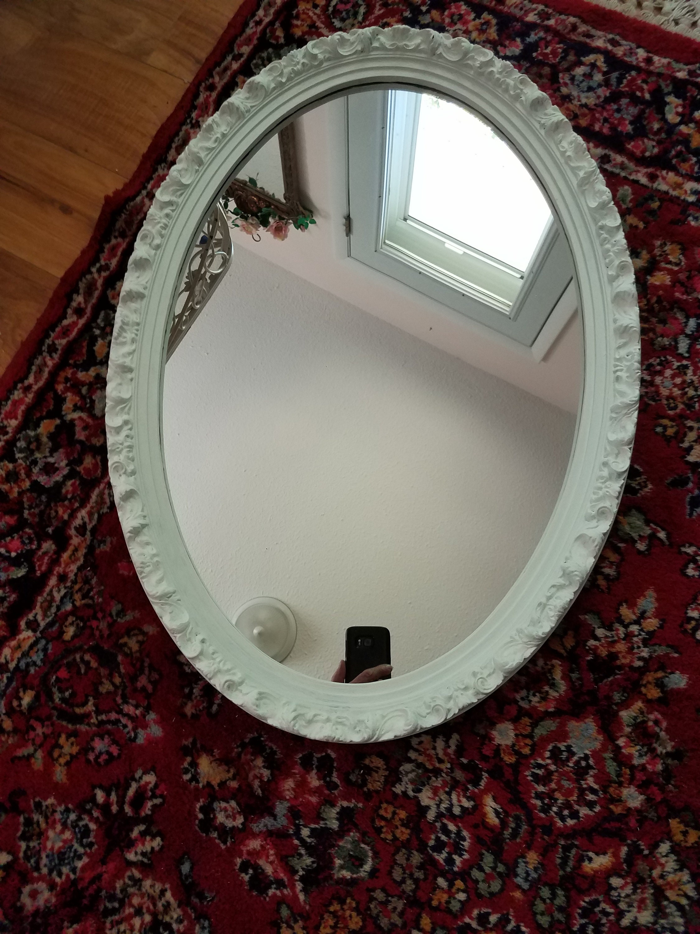 Oval mirror with brown frame, Magic Mirror Queen Mirror, Mirror, furniture,  mirror, picture Frames png