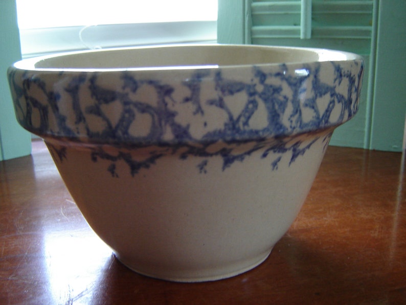 Vintage bowl Robinson Ransbottom roseville Ohio Pottery 7 inch Etsy