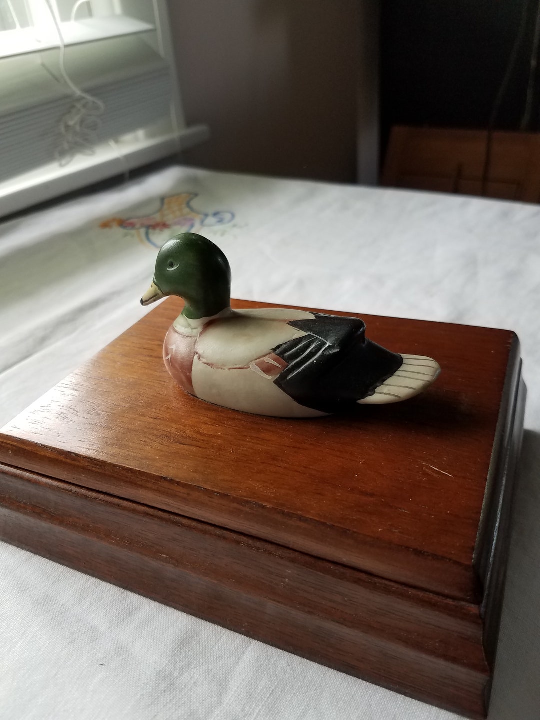 Mallard Duck Playing Card Box Vintage Price Box Etsy