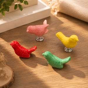 5.5cm Animal Bird Furniture Handle – Whimsical Decorative Cabinet Knob