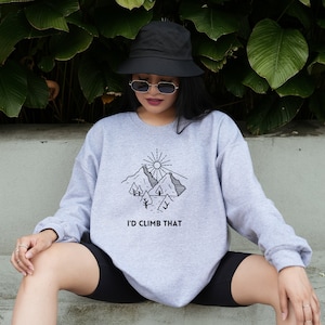 rock climbing sweater, climbing sweater, funny climbing sweater, gift for rock climber, climbing gift, climber sweater, bouldering sweater