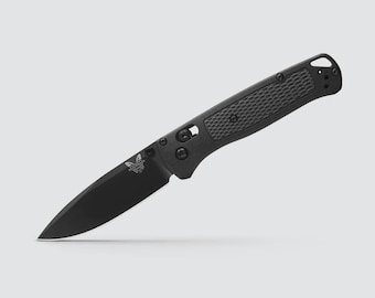 Navaja plegable Benchmade Bugout 535BK-2 negra con hoja de acero CPM-S30V.