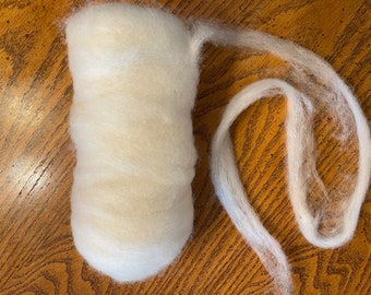 Roving Core Wool  Wensleydale Border Leicester Lamb