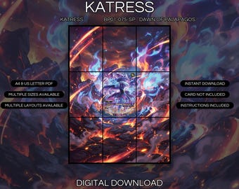 Katress BP01-075-SP Extended Art Print | Dawn of Palapagos Binder Display (Digital Download)
