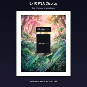 4x6 and PSA-style framed prints