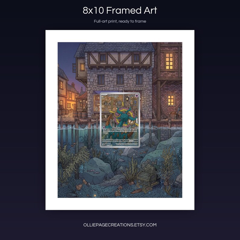 Collector bundle feature overview for Dhelmise extended binder art — binder page grids plus 8x10