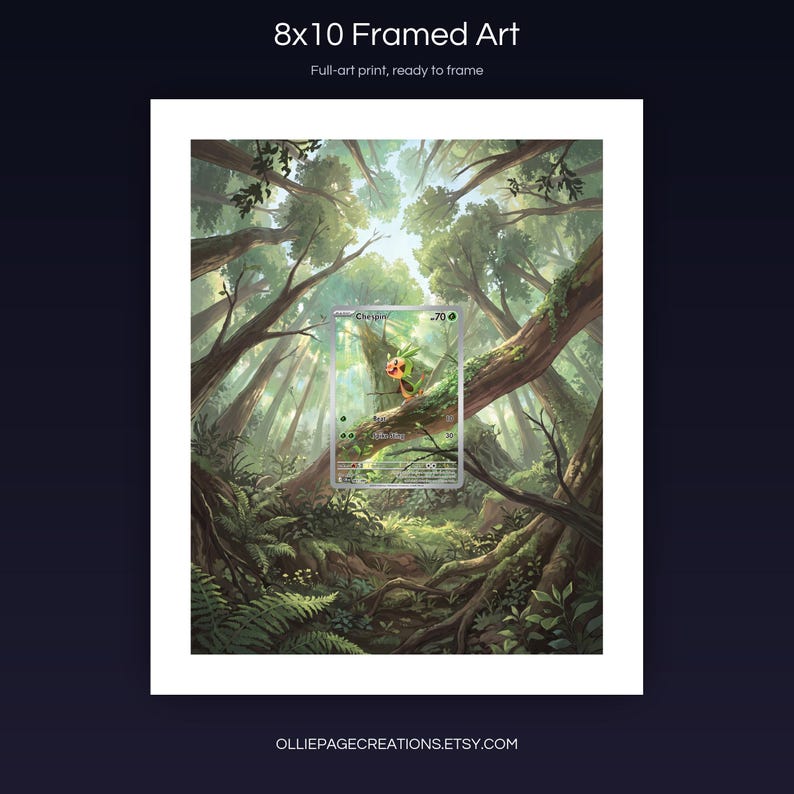4x6 and PSA-style framed prints