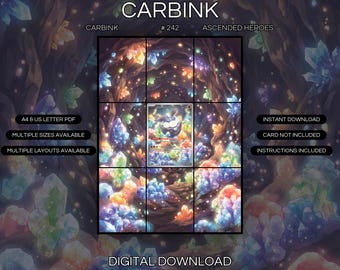 Carbink 242/214 Stampa artistica estesa / Raccolta di immagini "Ascended Heroes" (Download digitale)