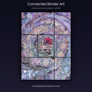 and luminous pastel color palette throughout.