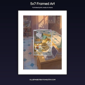 4x6 and PSA-style framed prints