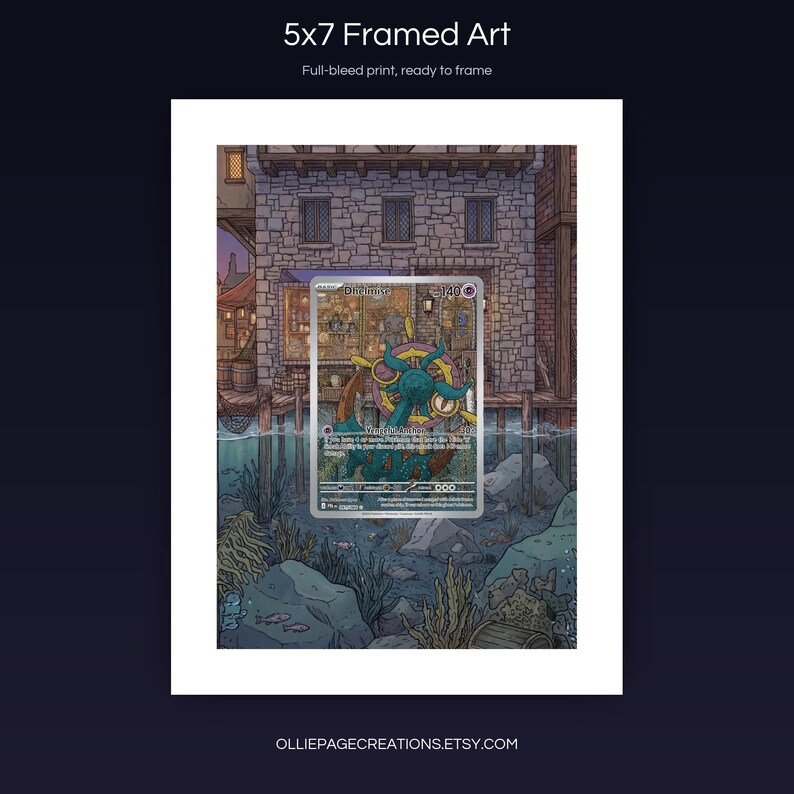 4x6 and PSA-style framed prints