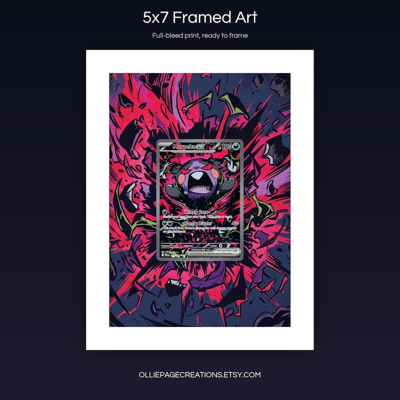 4x6 and PSA-style framed prints