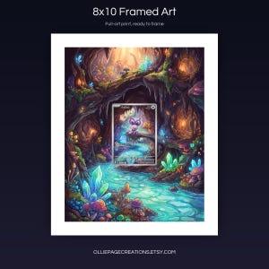 Noibat 169/159 8x10 full-art framed print, ready-to-frame extended art wall display, Journey Together