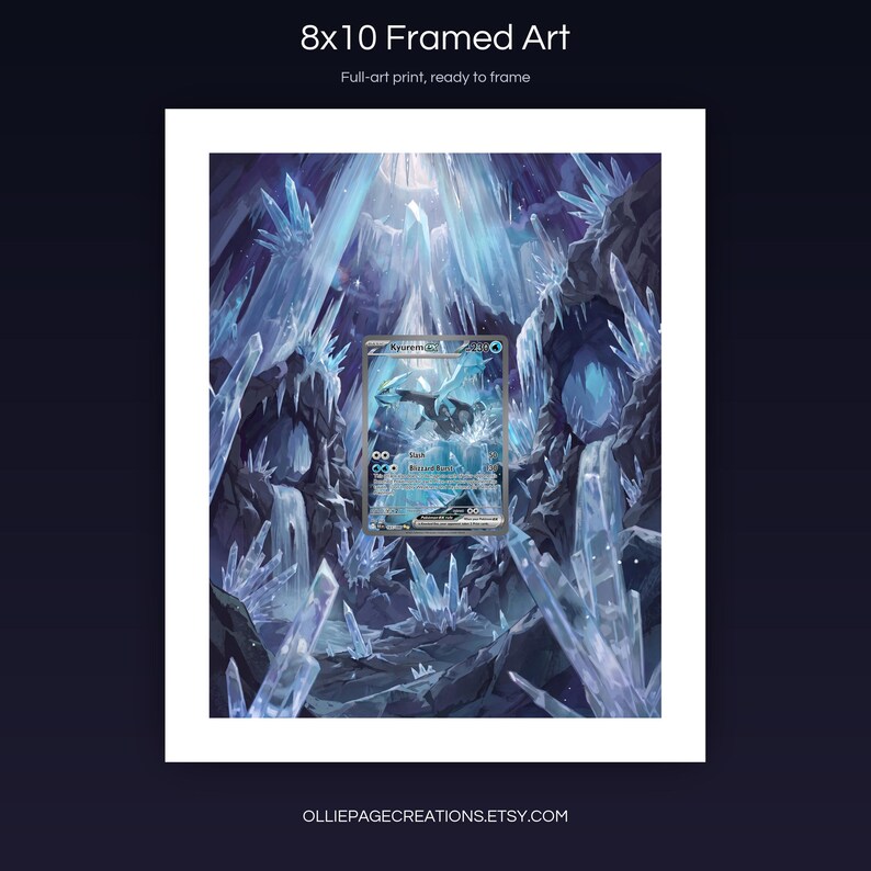 4x6 and PSA-style framed prints