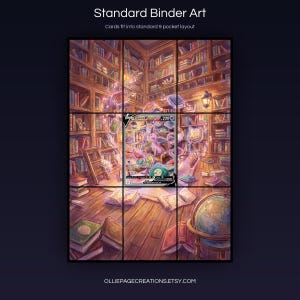 Espeon V 180/203 extended art 3x3 grid layout, full 9-pocket binder page display printable, Evolving Skies collector insert