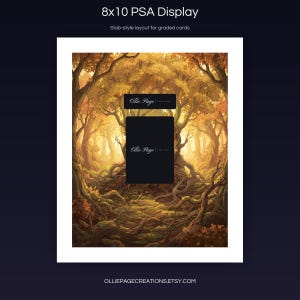 4x6 and PSA-style framed prints