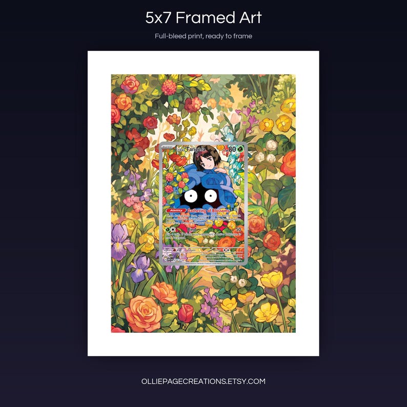 4x6 and PSA-style framed prints