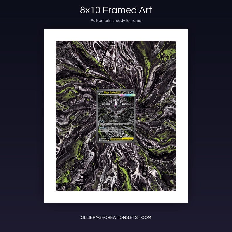 4x6 and PSA-style framed prints