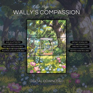 Wally's Compassion 186/132 Extended Art Print | Mega Evolution Binder Display (Digital Download)