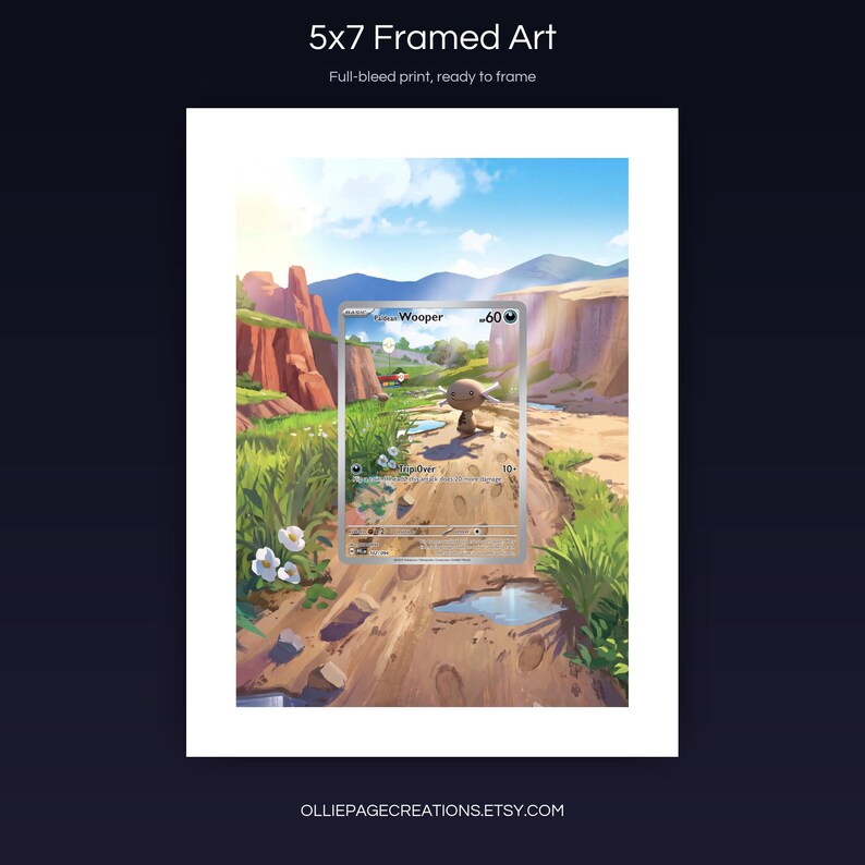 4x6 and PSA-style framed prints