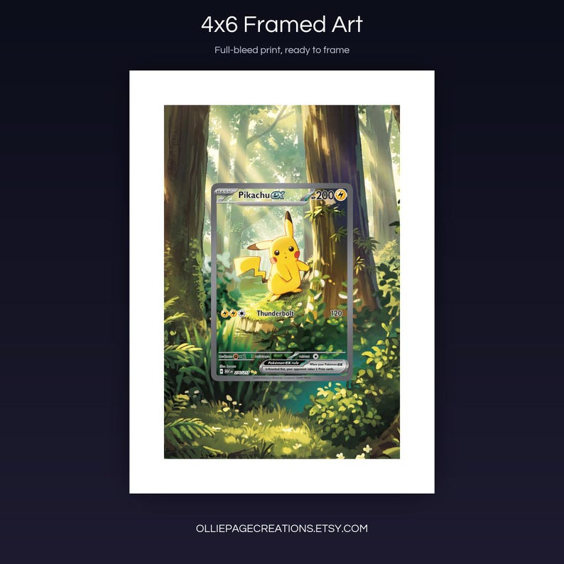 Pikachu 276/217 extended art 3x3 grid layout