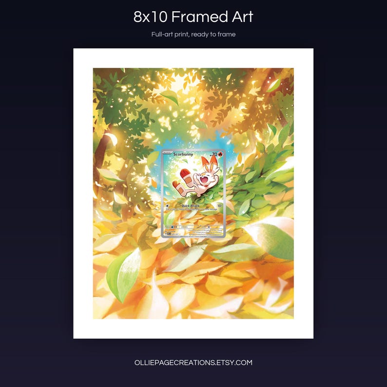 4x6 and PSA-style framed prints