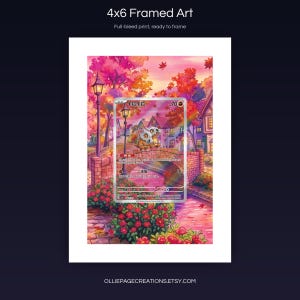 Cubone 407/07 4x6 full-bleed framed art print, ready to frame, Gem Pack Volume 3