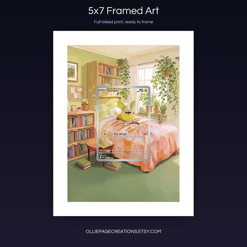 Collector bundle feature overview for Yamper extended binder art — binder page grids plus 8x10