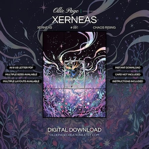 Xerneas 091/086 Extended Art Print | Chaos Rising Binder Display (Digital Download)
