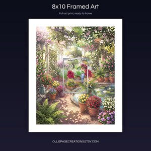 Sprigatito 196/193 8x10 full-art framed print, ready-to-frame extended art wall display, Paldea Evolved