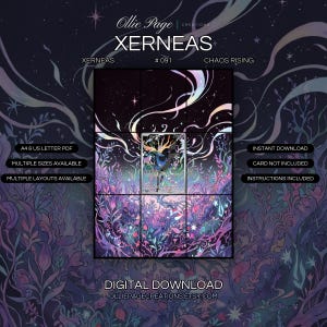 Xerneas 091/086 Extended Art Print | Chaos Rising Binder Display (Digital Download)