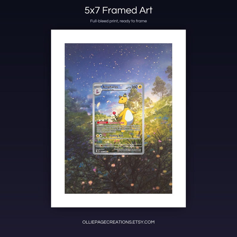 4x6 and PSA-style framed prints