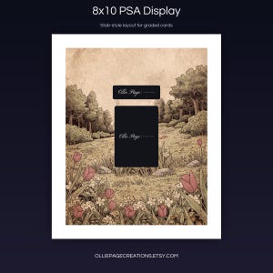 4x6 and PSA-style framed prints