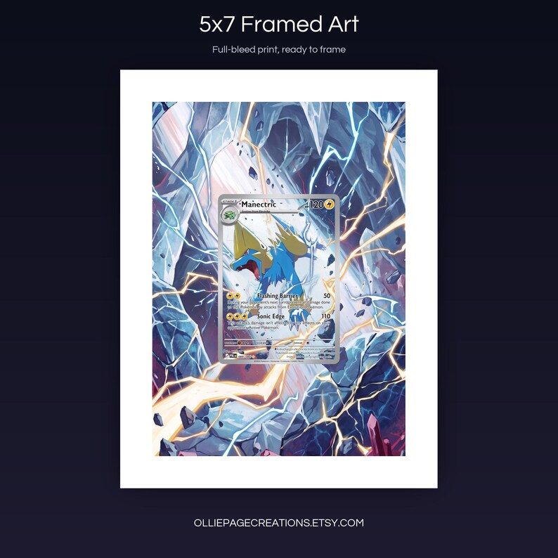 Manectric 089/084 extended art 3x3 grid layout