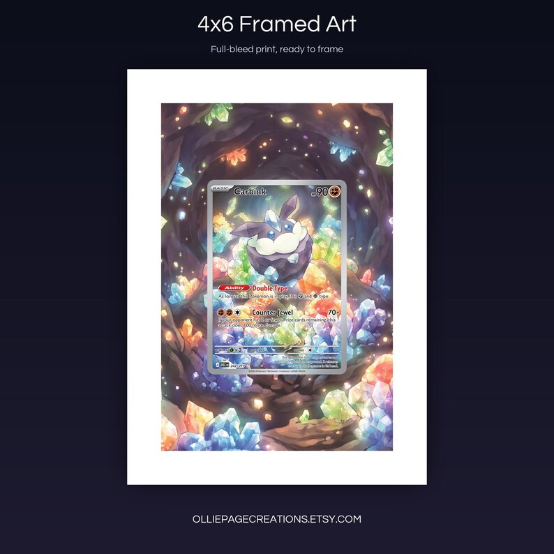 Carbink 242/214 extended art 3x3 grid layout