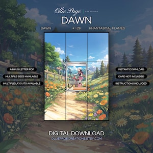 Dawn 129/094 Extended Art Print | Phantasmal Flames Binder Display (Digital Download)
