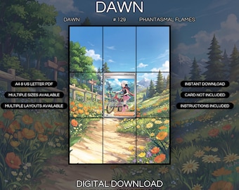 Dawn 129/094 Extended Art Print | Phantasmal Flames Binder Display (Digital Download)