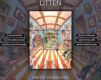 Litten 167/162 Extended Art Print | Temporal Forces Binder Display (Digital Download)