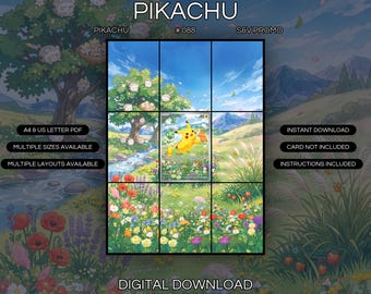 Pikachu 088 Extended Art Print | S&V Promo Binder Display (Digital Download)