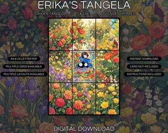Erika's Tangela 218/217 Extended Art Print | Ascended Heroes Binder Display (Digital Download)
